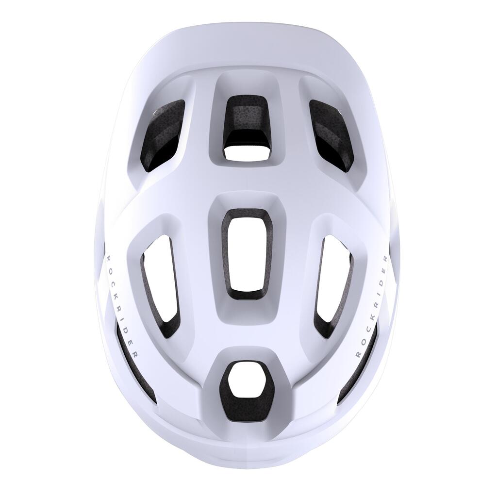 CASQUE VELO VTT EXPL 100 BLANC