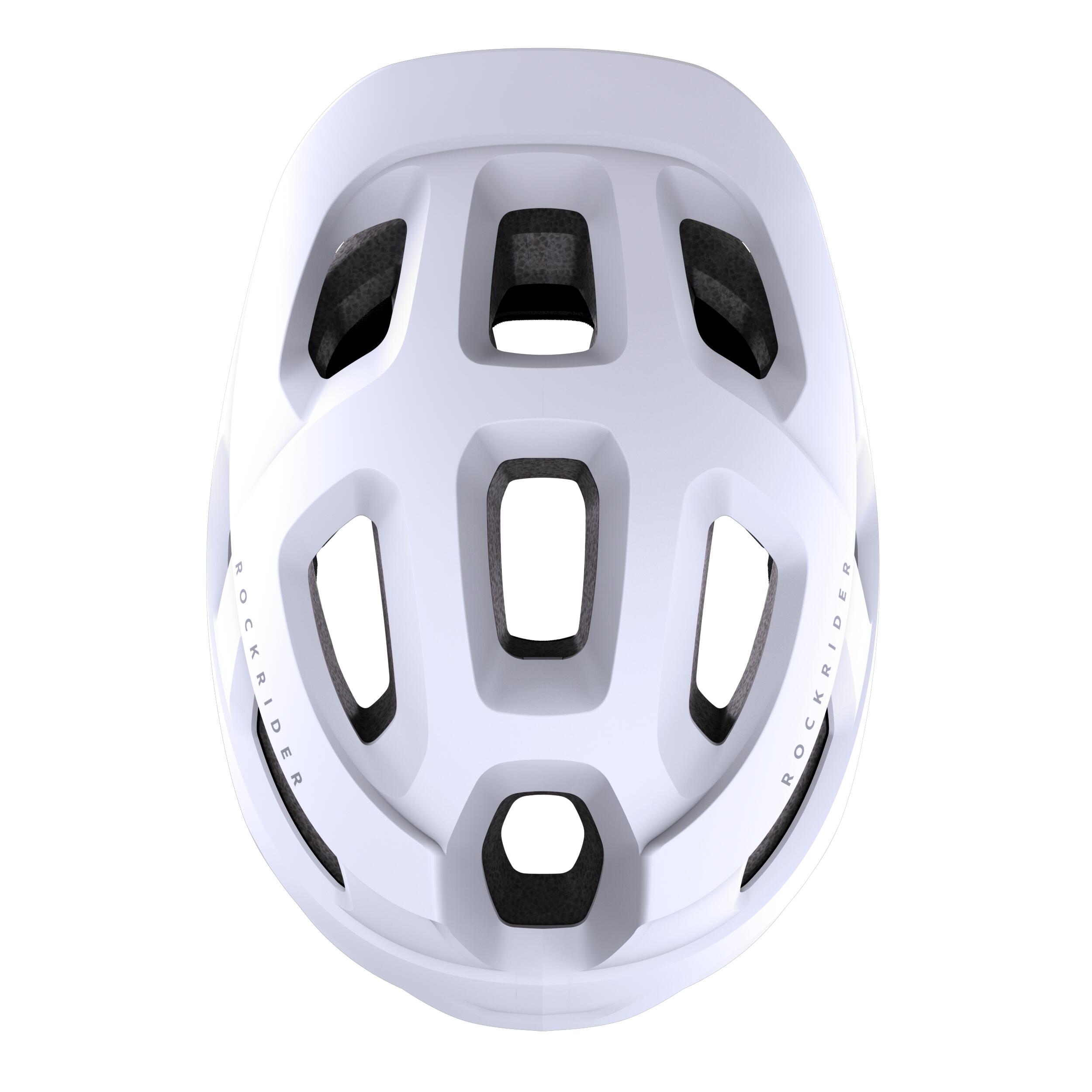 Mountain Bike Helmet EXPL 100 White Decathlon