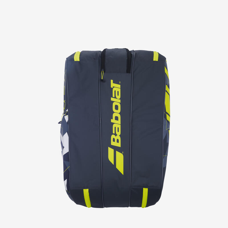 Mochila de Ténis Thermobag Babolat RH12 Pure Aero 12 Raquetes Cinzento Amarelo