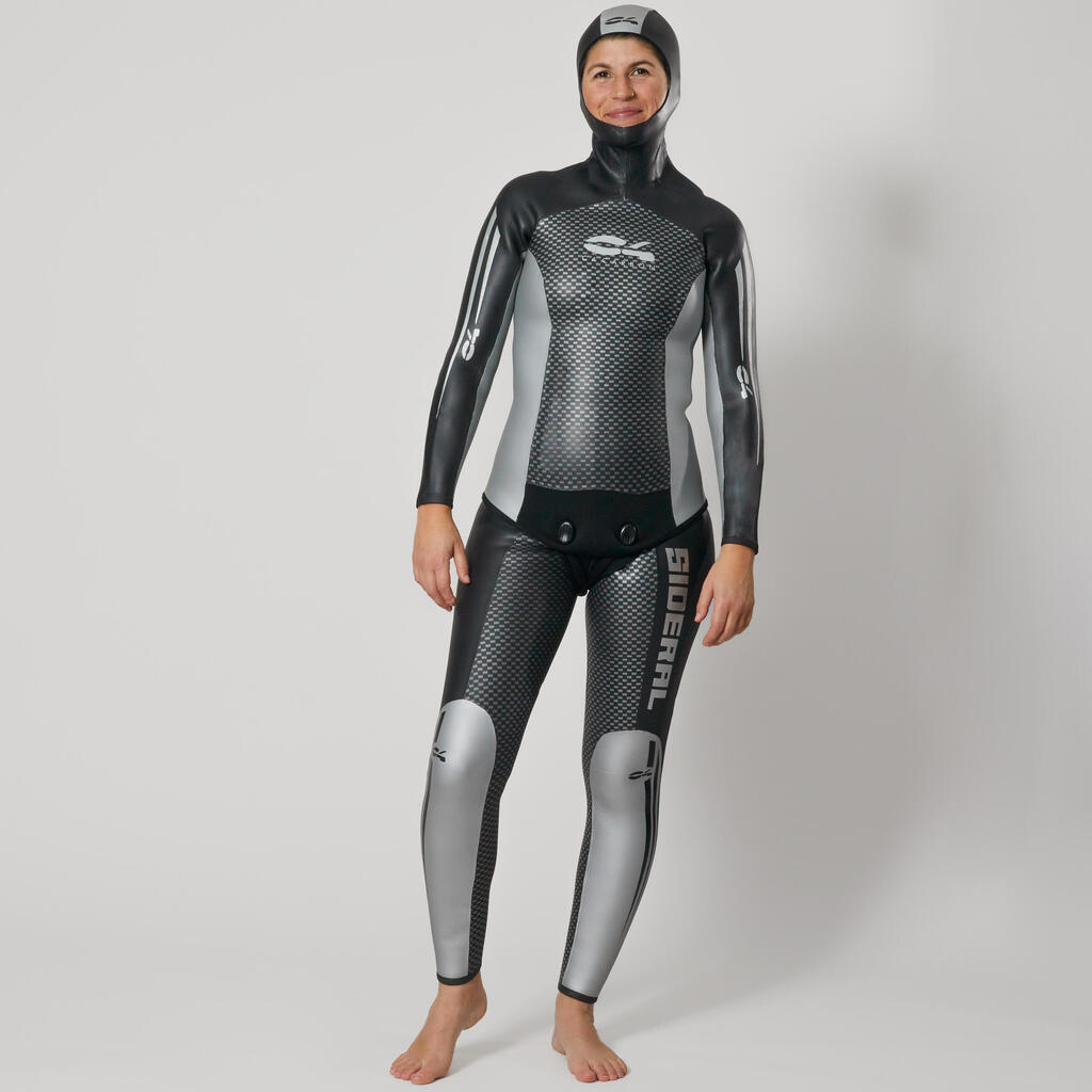 Neoprenhose Damen 3 mm Glattneopren Freediving - C4 Carbon Sideral