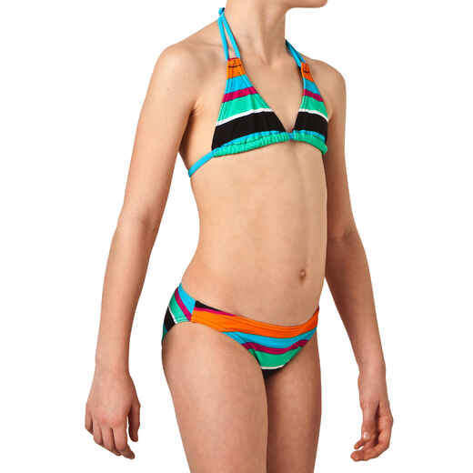 
      HUPA AG girls' two-piece triangle bikini - Multicoloured
  