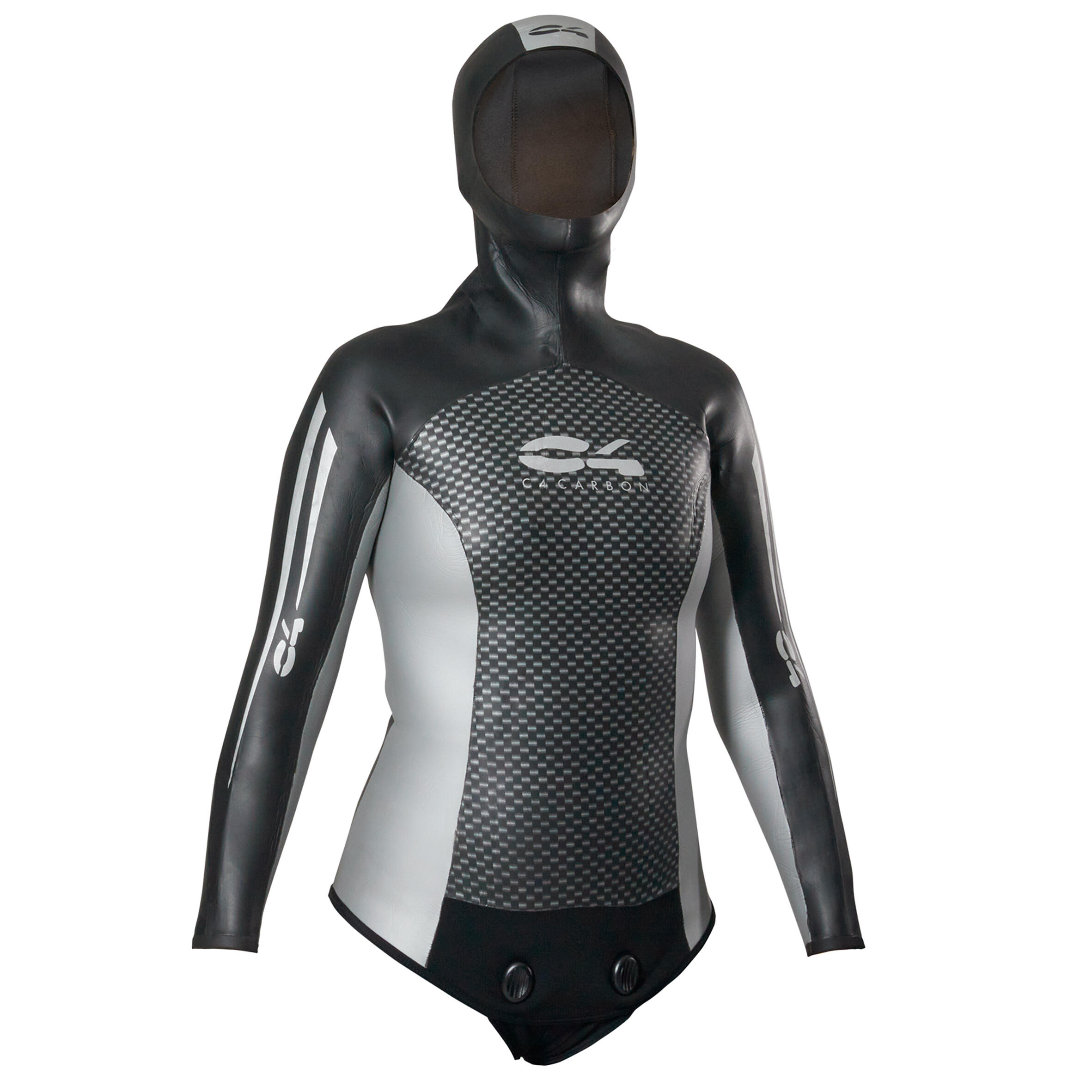 WOMEN'S FREEDIVING JACKET SIDERAL 3MM C4 CARBON 7/7