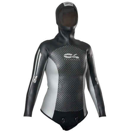 WOMEN'S FREEDIVING JACKET SIDERAL 3MM C4 CARBON