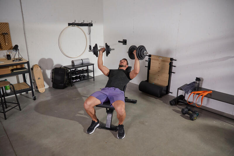 Wyciskanie hantli na ławce skośnej (dumbbell incline bench press)