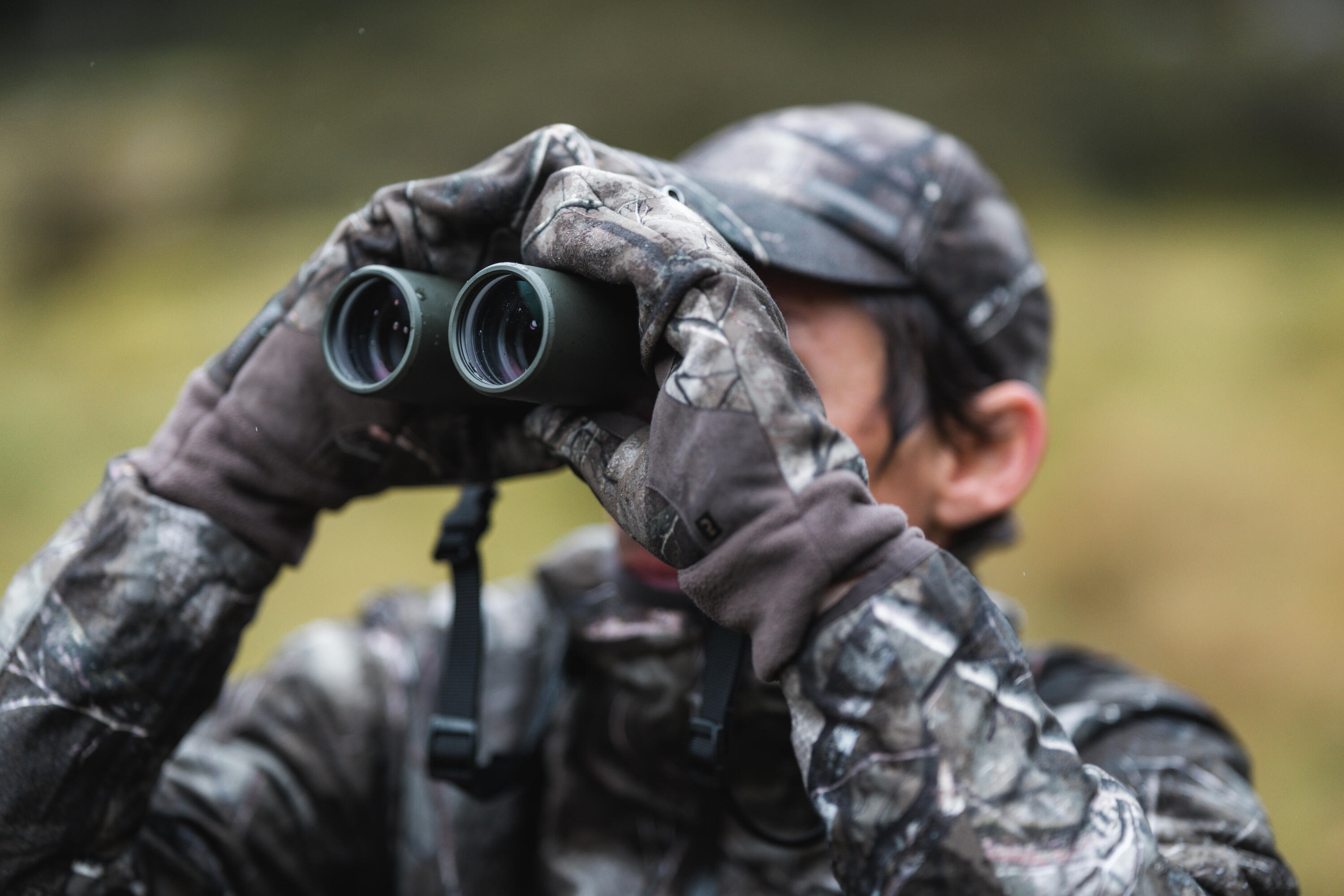 Jumelles chasse kaki étanches 900 10x42 14/18