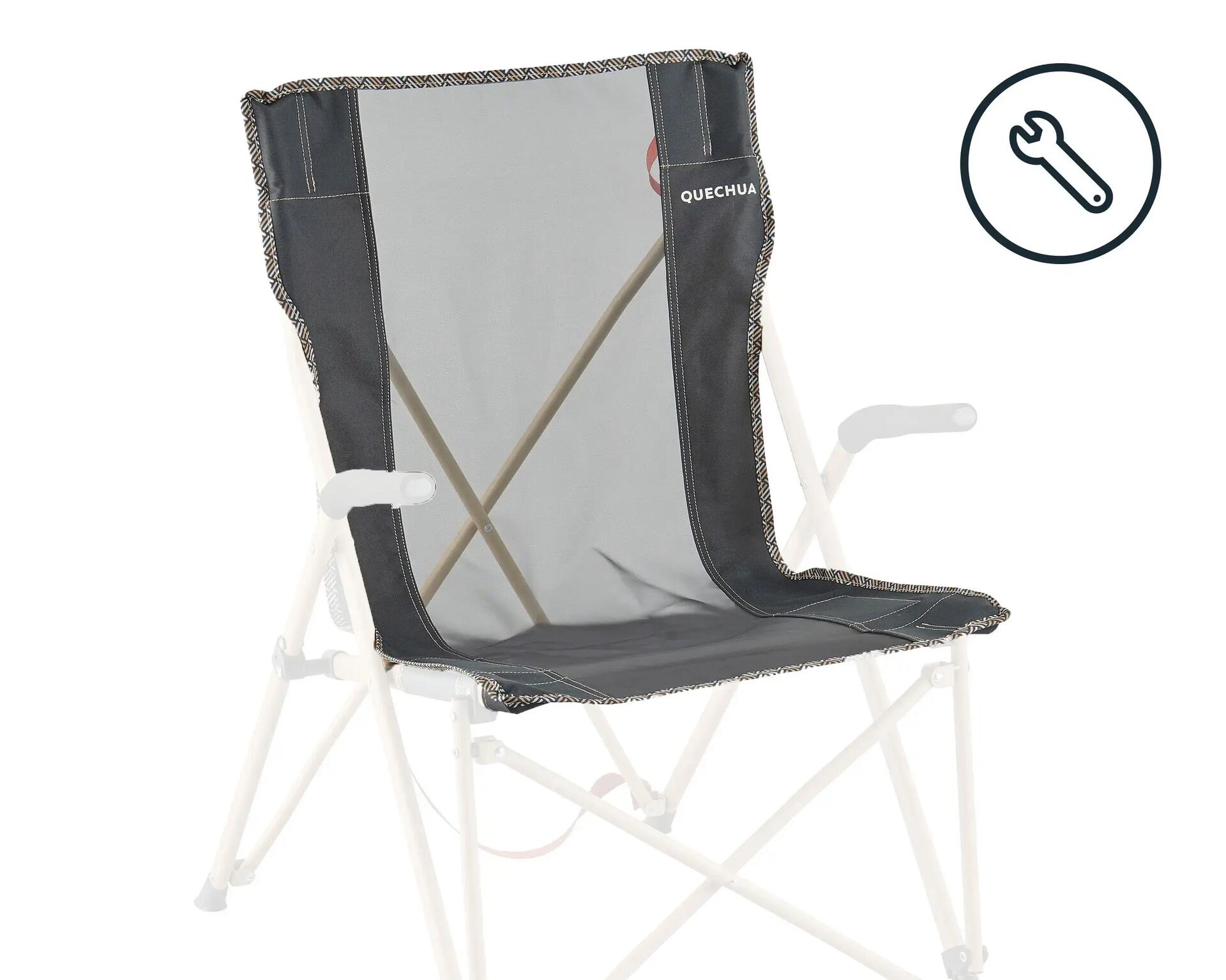 Remplacement du kit textile fauteuil pliant confortable