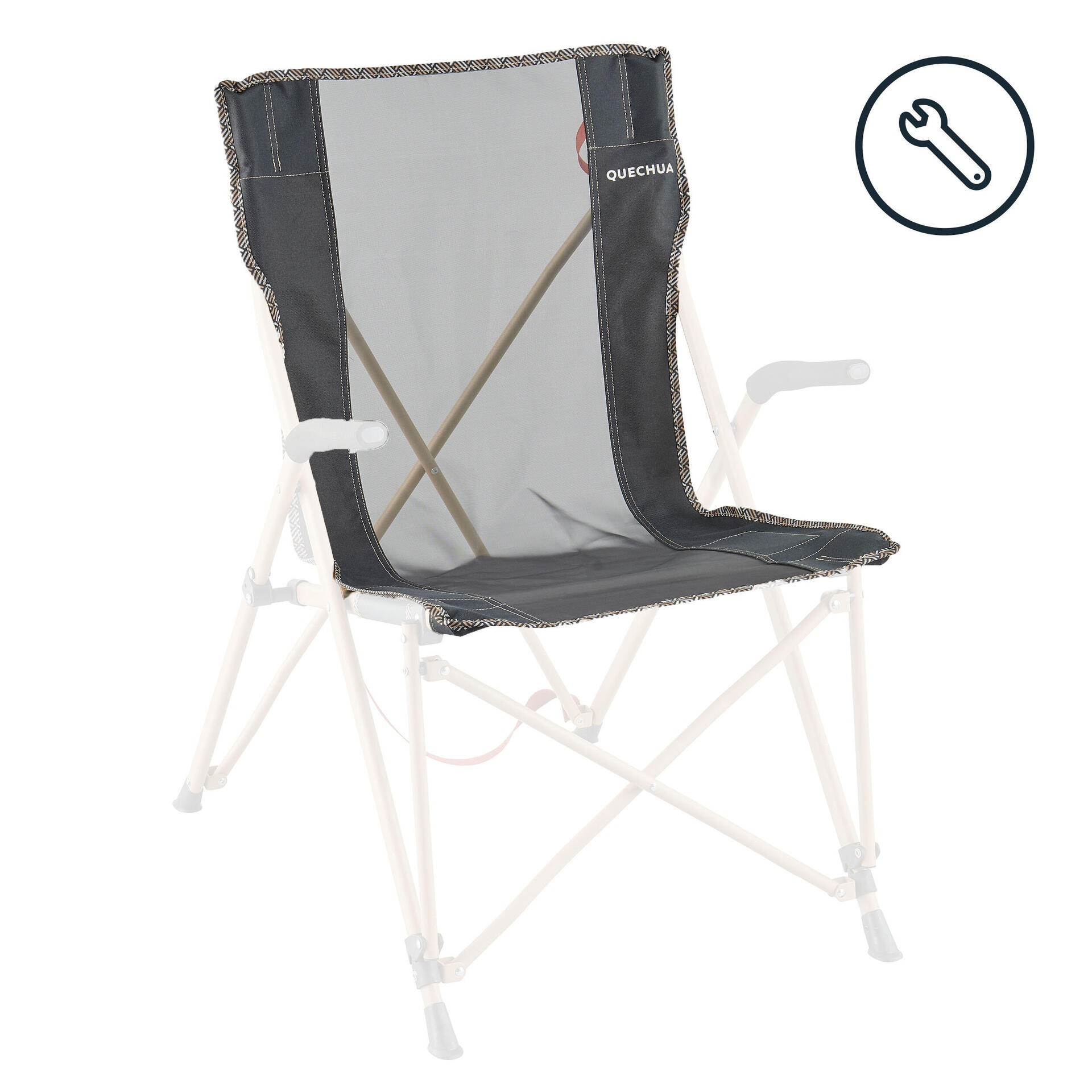 Remplacement du kit textile fauteuil pliant confortable 