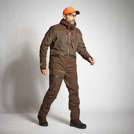 Neperšlampamos medžioklinės kelnės „Renfort 900“, rudos
