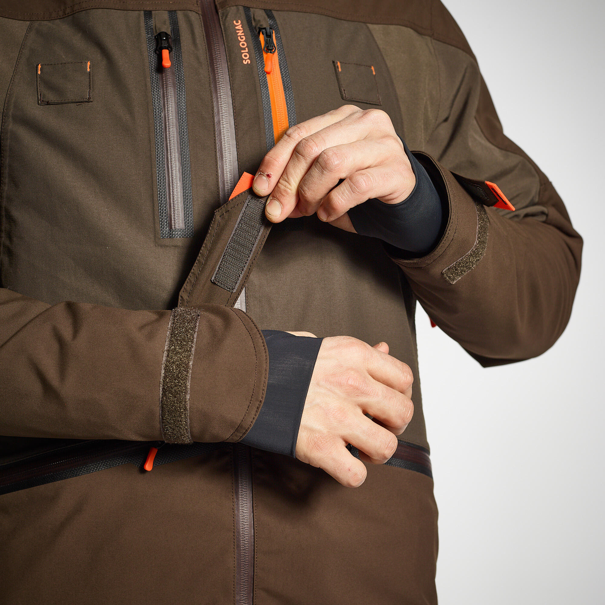 RENFORT 900 WATERPROOF HUNTING JACKET WOODCOCK SOLOGNAC | Decathlon