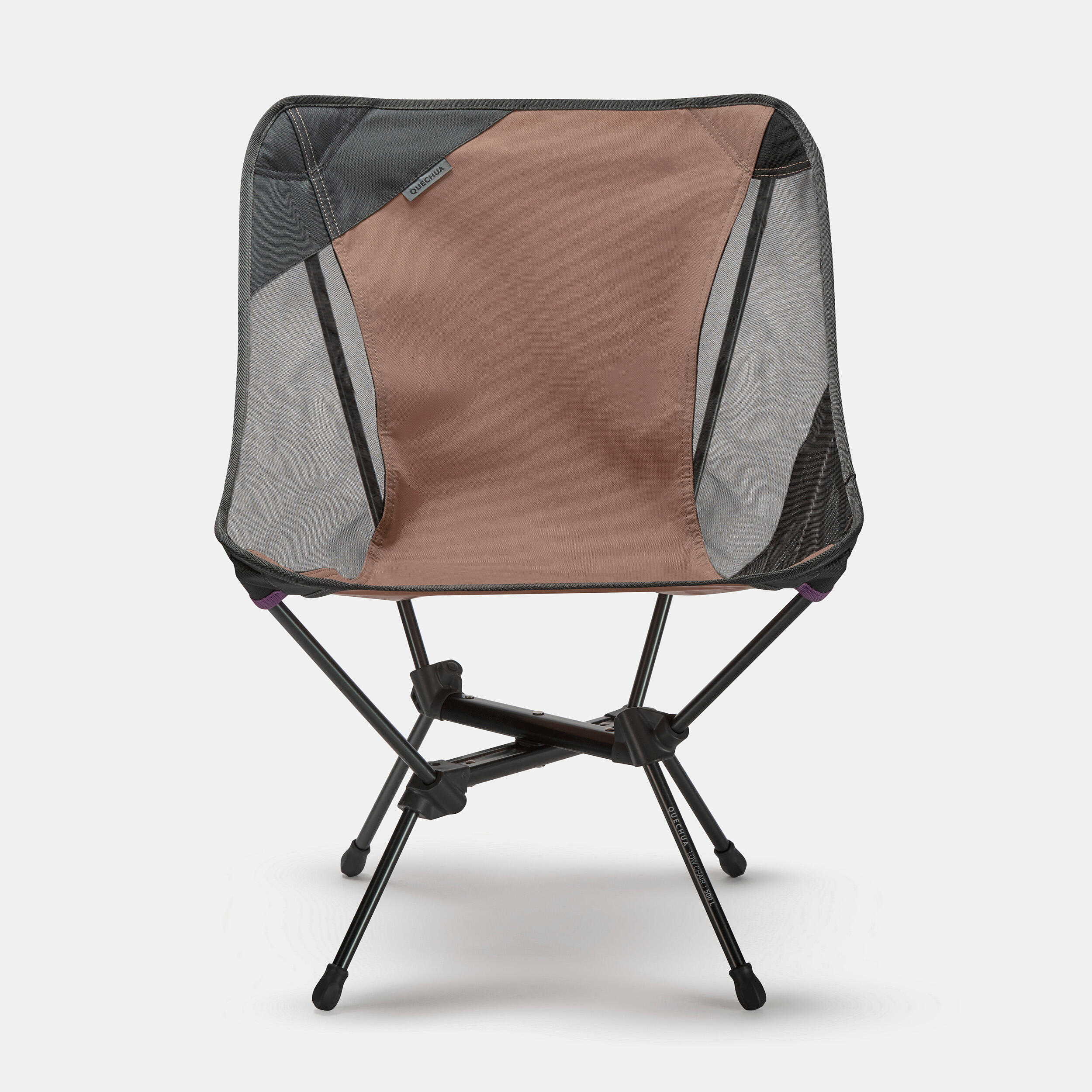 LOW FOLDING CAMPING CHAIR MH500 - BROWN 5/10