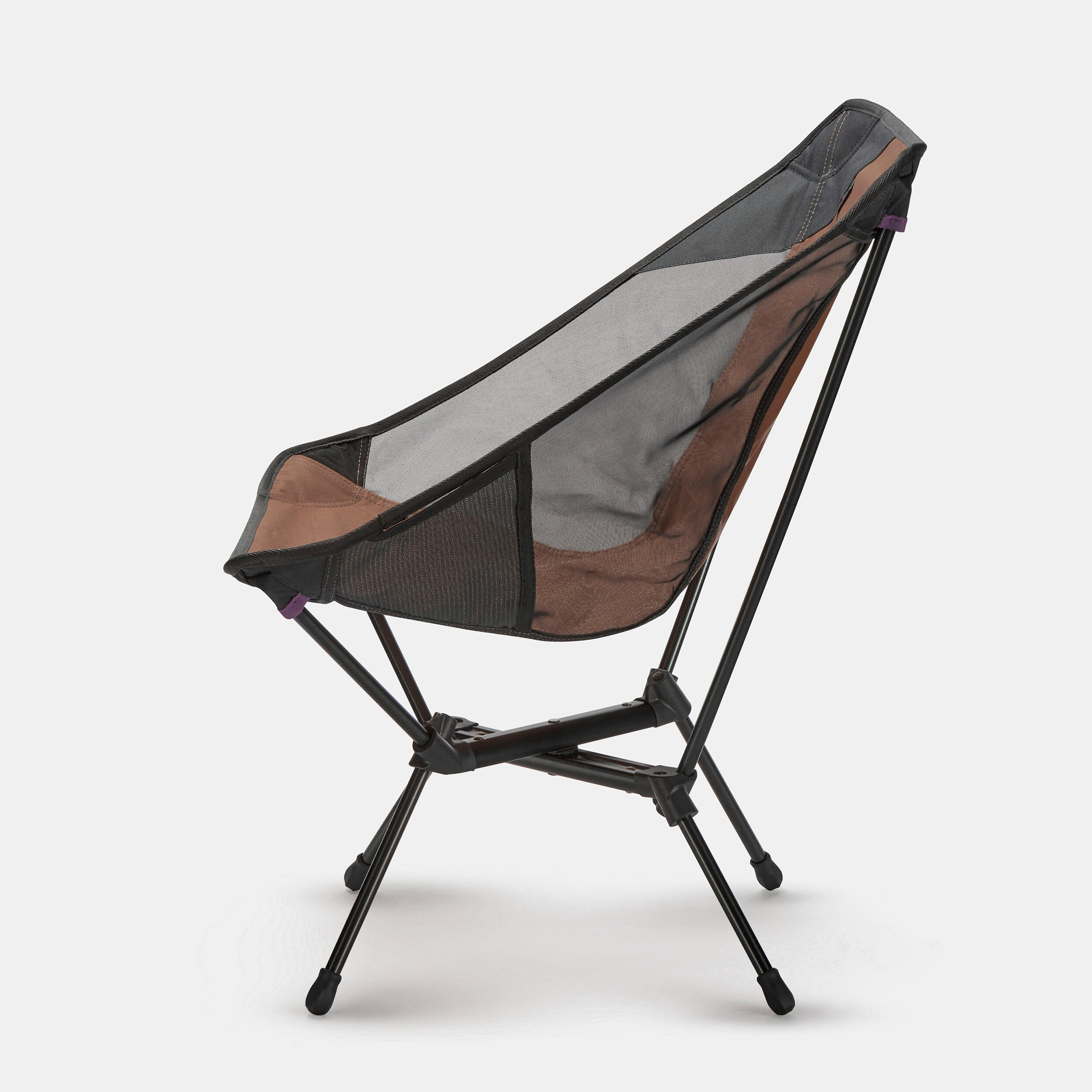 LOW FOLDING CAMPING CHAIR MH500 - BROWN 7/10