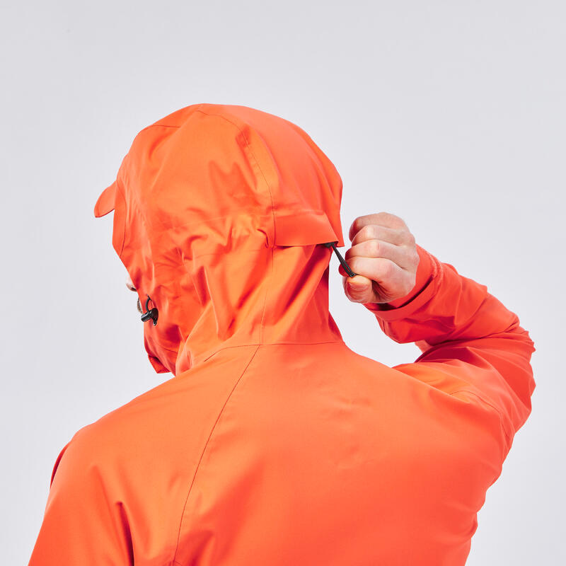 Wanderjacke Herren wasserdicht - MH500 orange