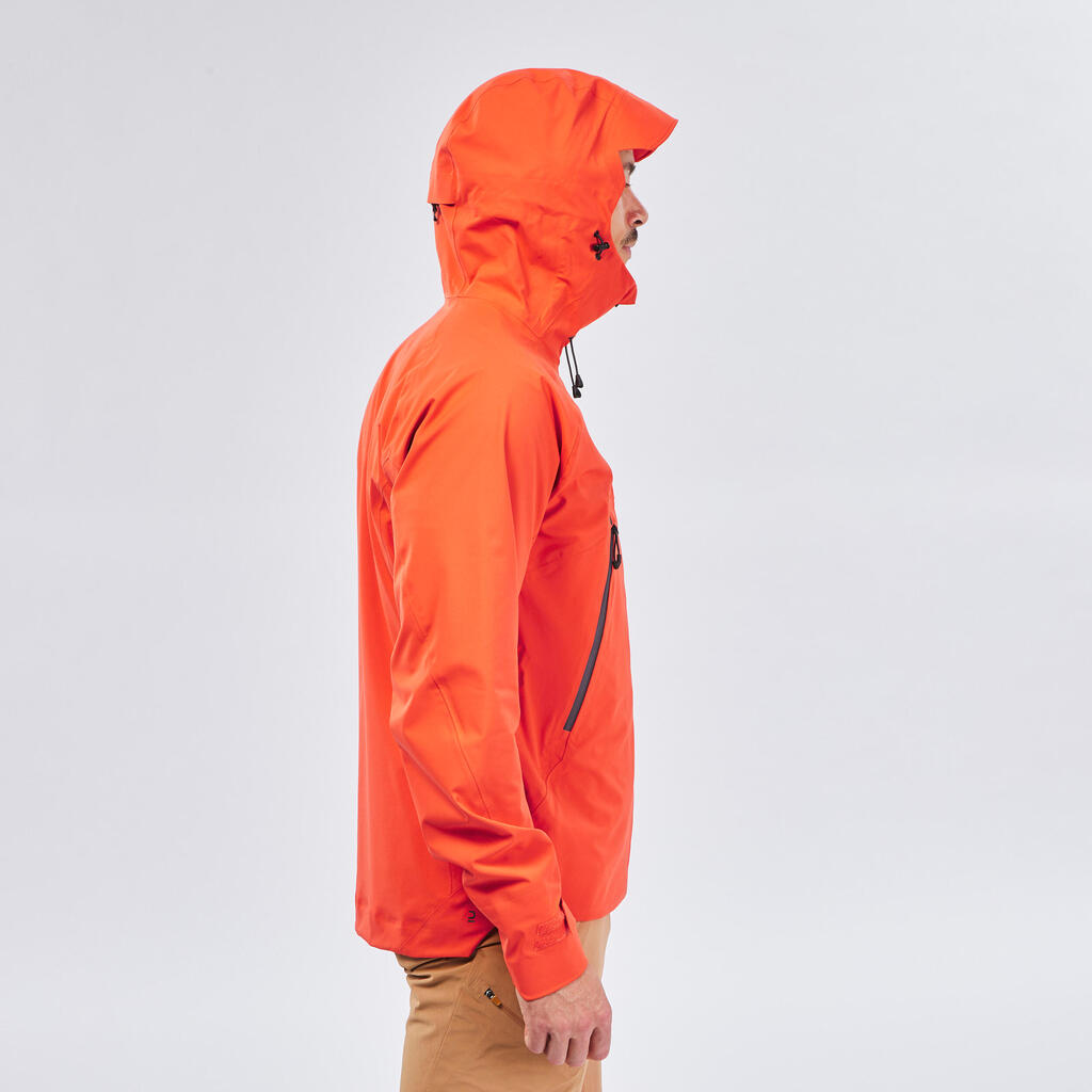 Men's Lightweight Waterproof Hiking Jacket - MH500