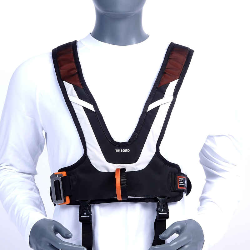 Sailing Deck Harness black and grey Decathlon