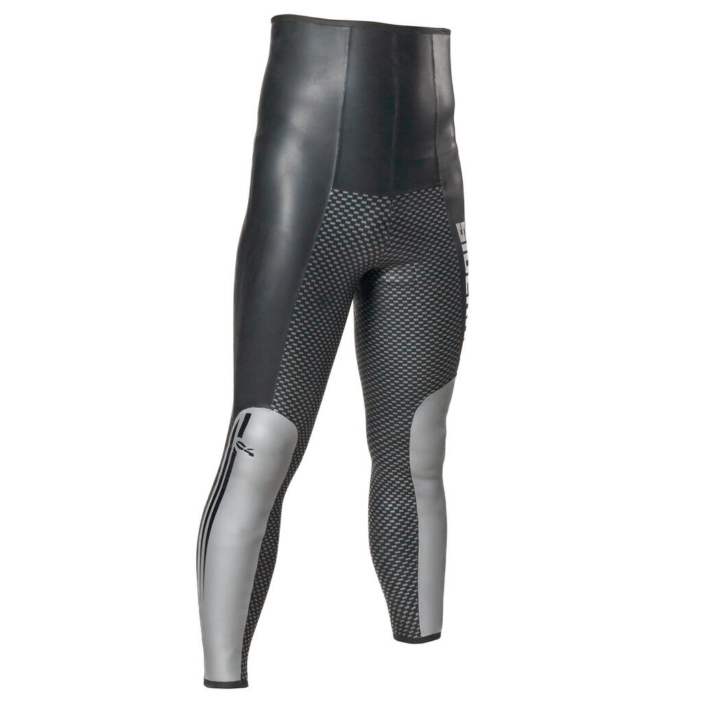 Neoprenhose Herren 3 mm Glattneopren Freediving - C4 Carbon Sideral