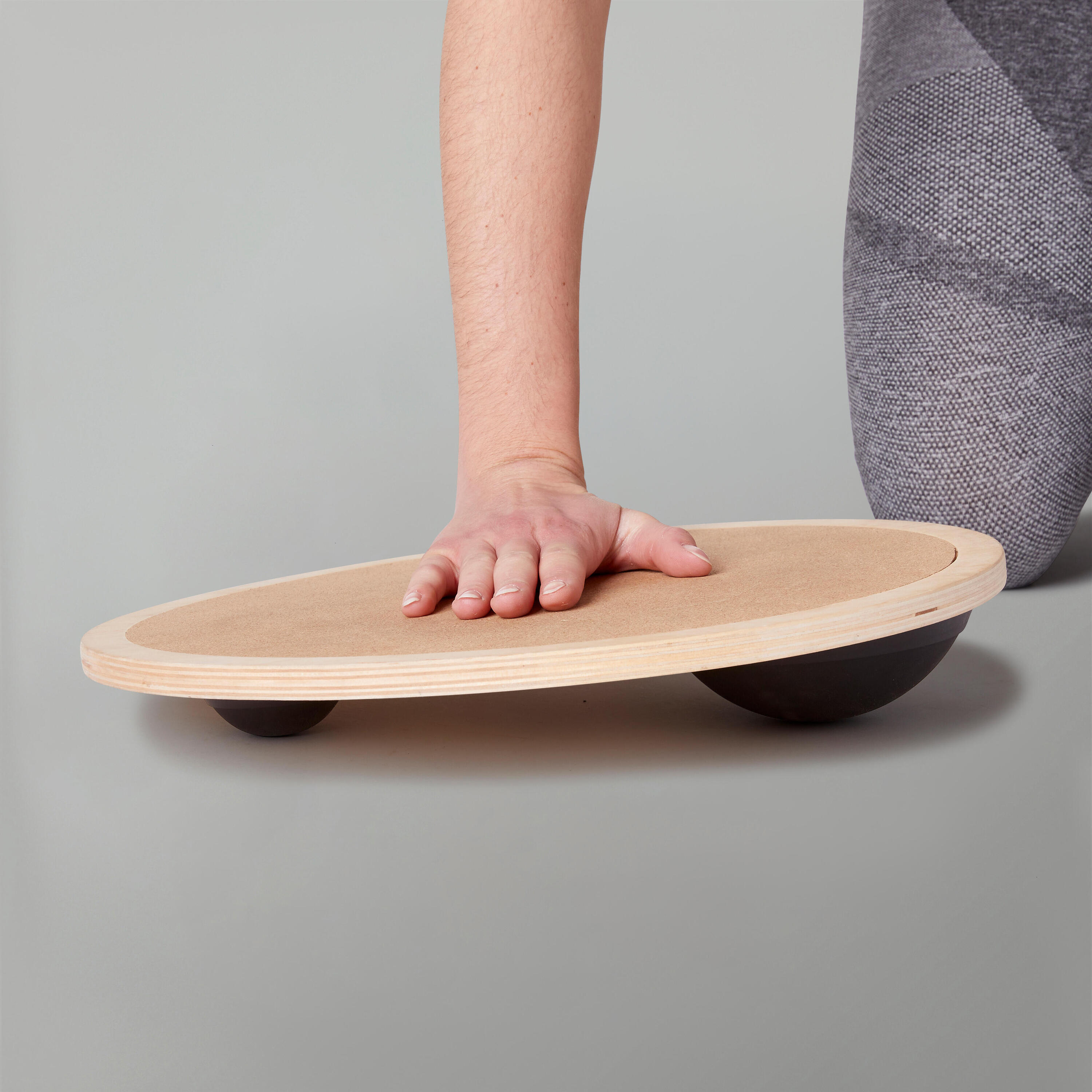 Wooden Fitness Balance Board 500 3/10
