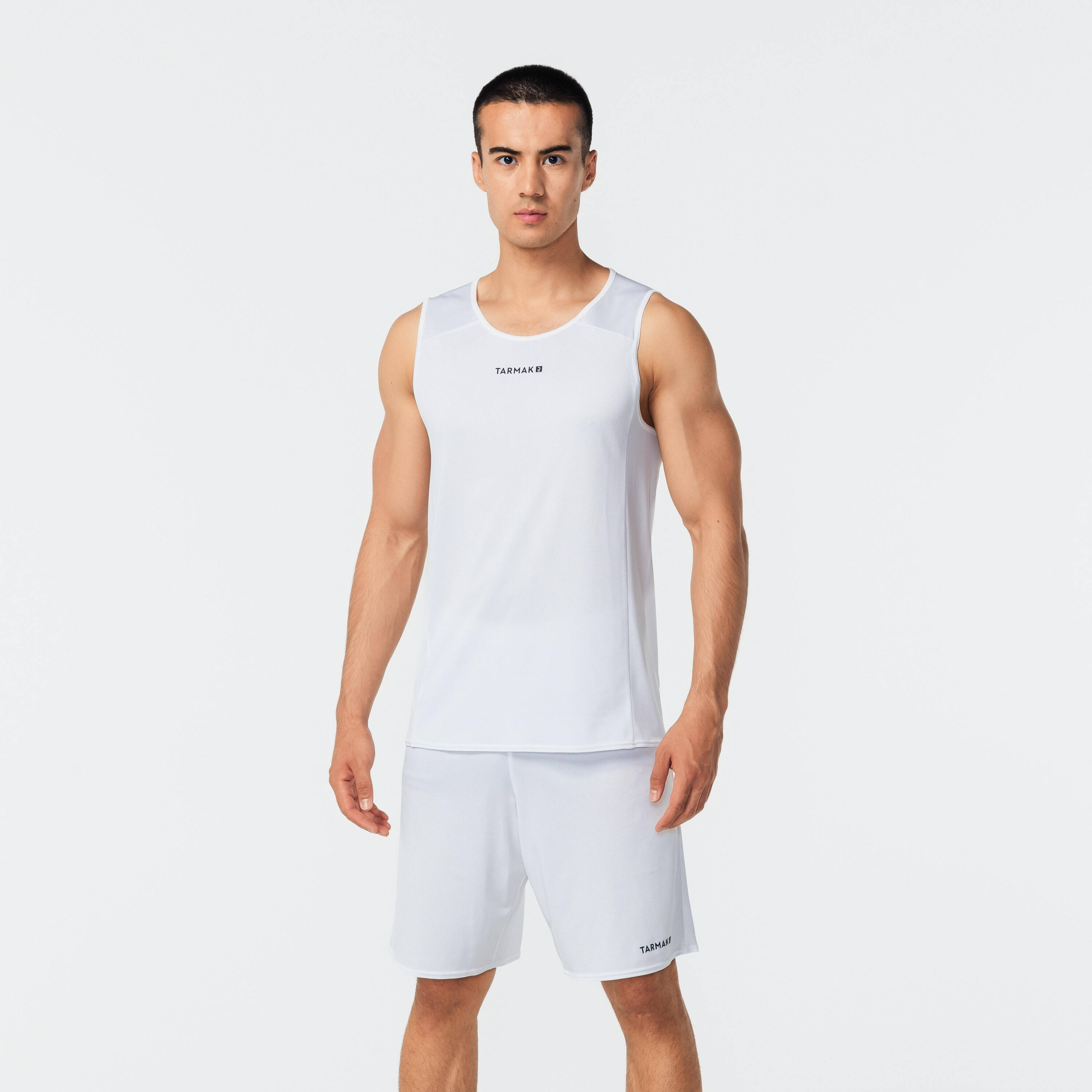 Men Basketball Shorts SH100 - White -  2