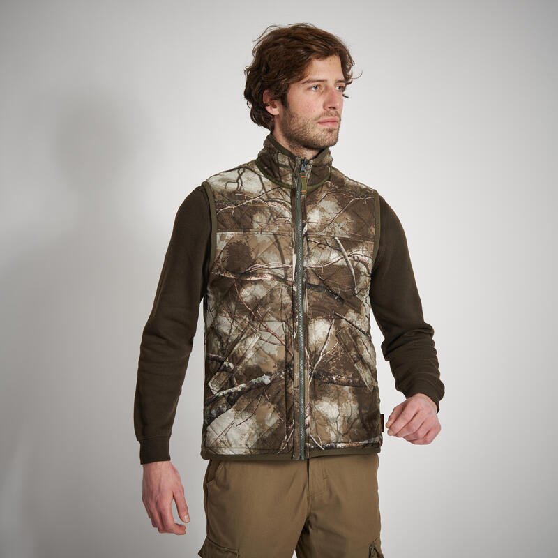 Gilet chasse réversible Treemetic/Treemetic fluo 100