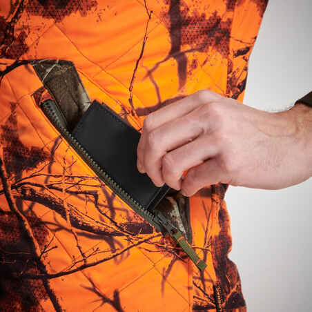 Reversible hunting waistcoat Treemetic/Treemetic 100 - neon
