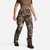 PANTALON FEMME CHASSE CHAUD IMPERMÉABLE SILENCIEUX CAMOUFLAGE TREEMETIC 500