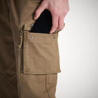 Pantalon chasse résistant et confortable Homme - 520 marron pour les clubs  et collectivités