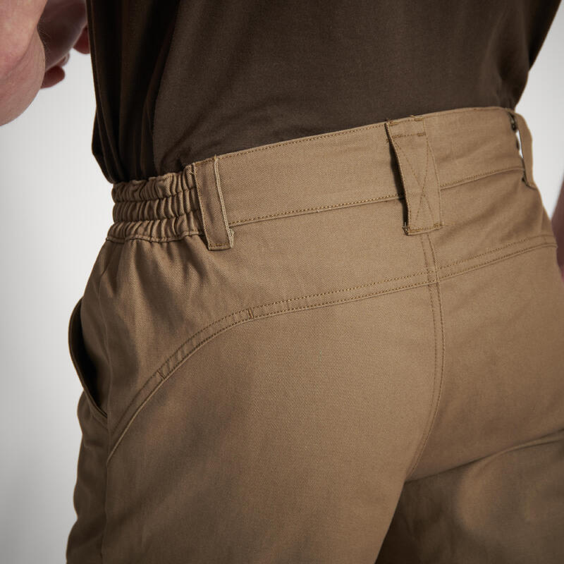 Pantalon chasse résistant et confortable Homme - 520 beige