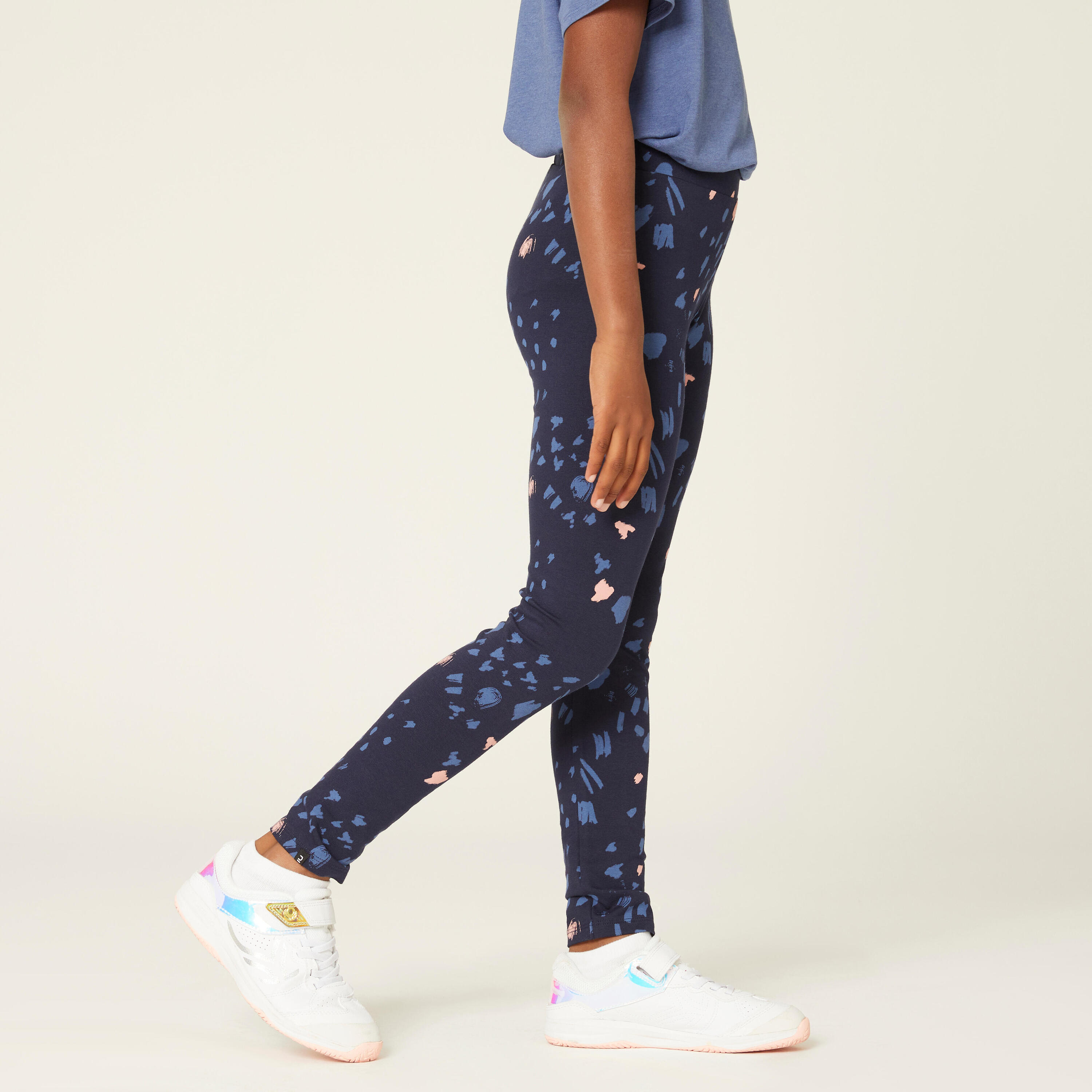 Girls' Cotton Leggings - Print 2/5