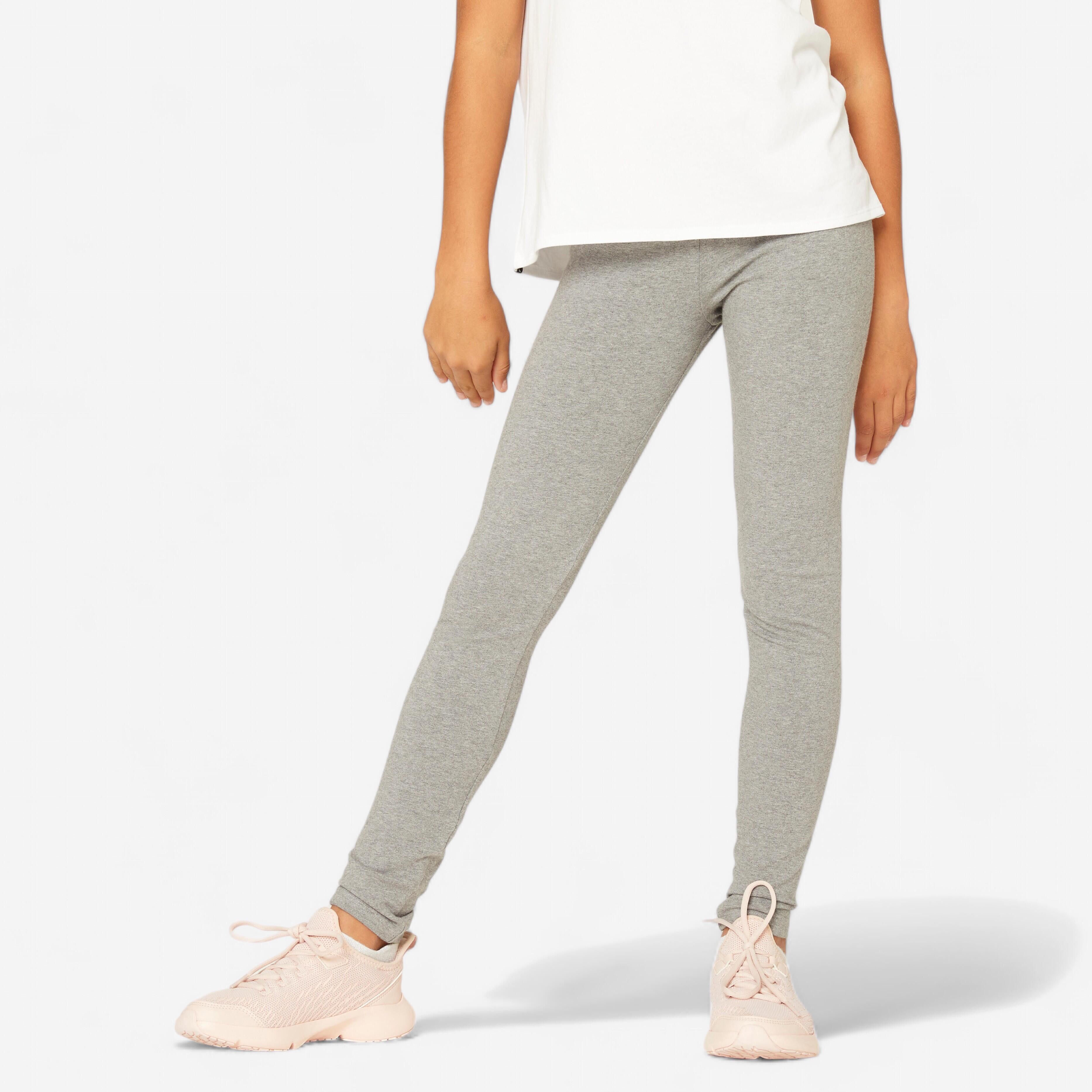 Nike - Girls Grey Dri Fit Leggings | Childrensalon