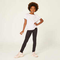 Girls' Breathable Leggings - Black