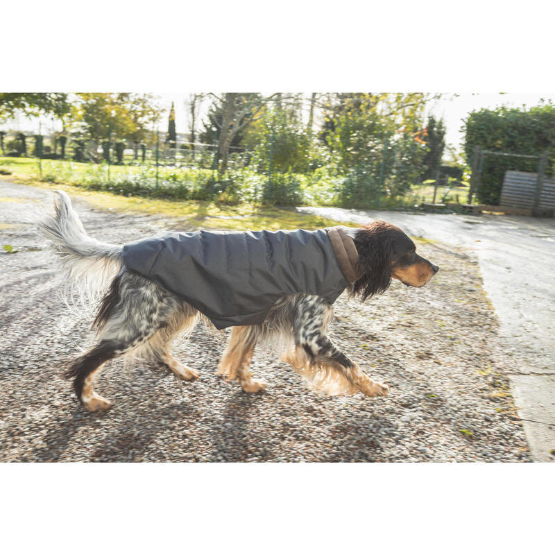 GILET CHAUD POUR CHIEN GRIS