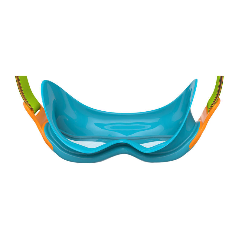 Speedo Blue - Gafas de natación para niños, color azul/verde, 2-6 años