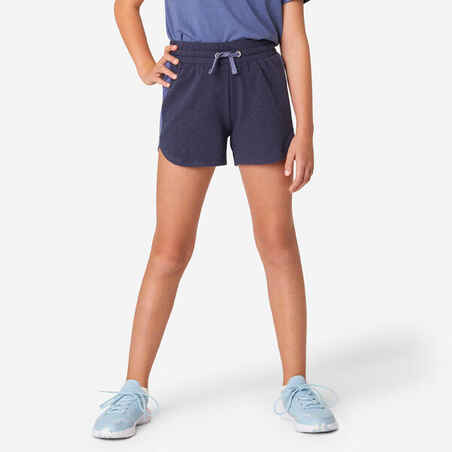 Girls' Cotton Shorts - Blue