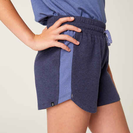 Girls' Cotton Shorts - Blue