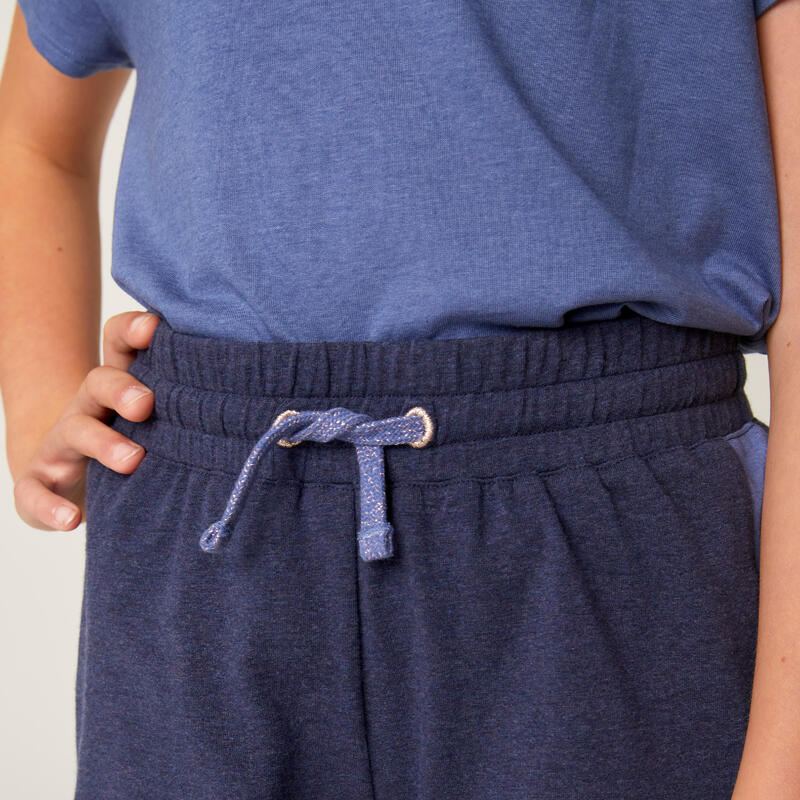 Pantalón Corto Niños Azul Algodón