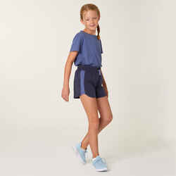 Girls' Cotton Shorts - Blue