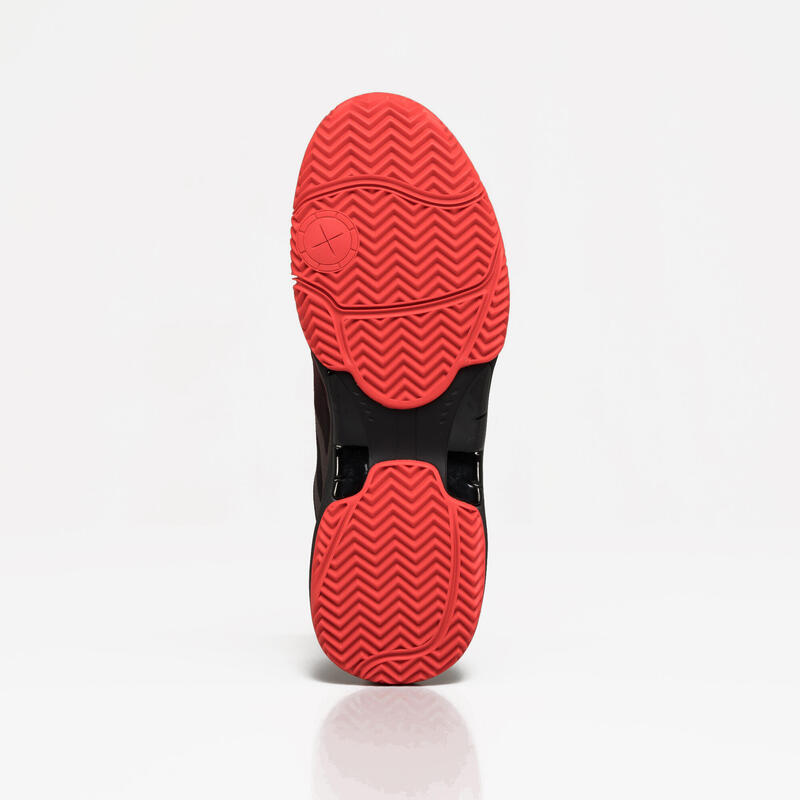 Herren Padelschuhe Kuikma - PS590 rot/schwarz 