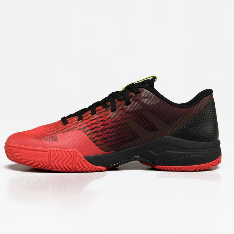 Padelschoenen voor heren PS 590 rood/zwart