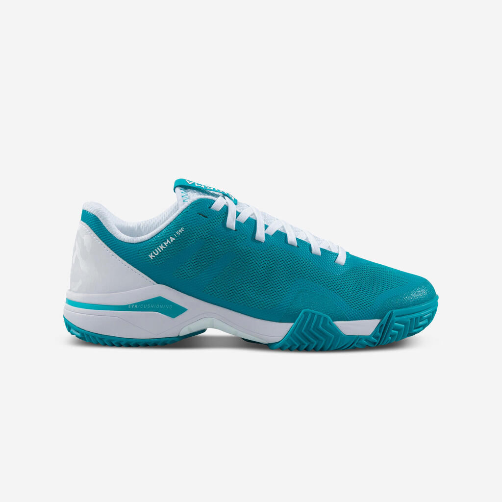 Women's Padel Shoes PS 590 - Turquoise