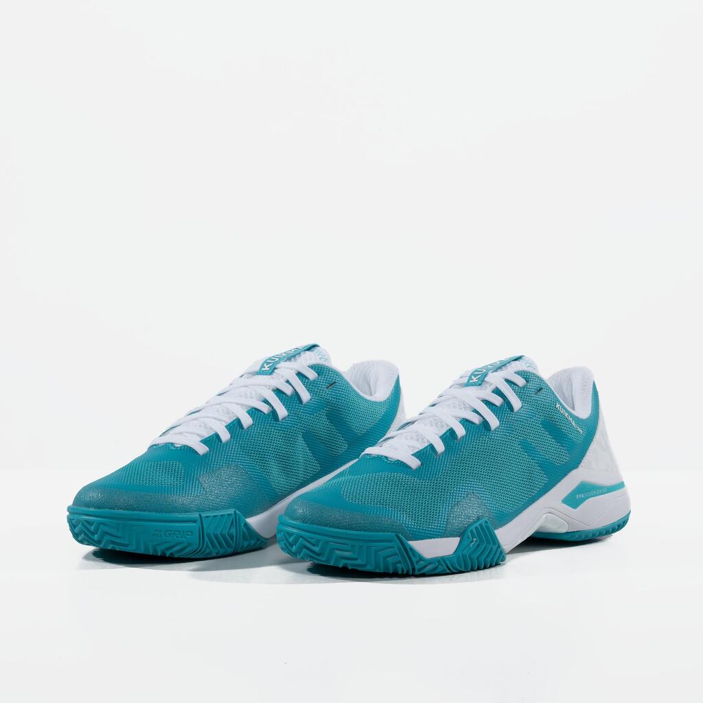 Women's Padel Shoes PS 590 - Turquoise