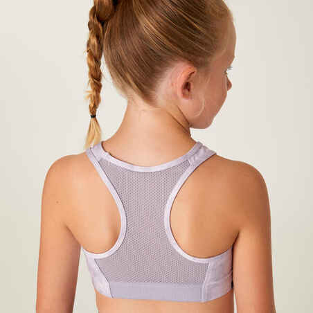 Girls' Breathable Sports Bra - Tie & Dye