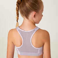 Girls' Tie-Dye Sports Bra S500