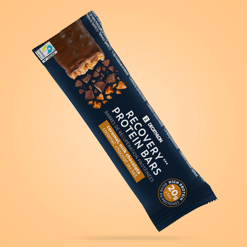 Barre Protéinée de récupération Chocolat / Caramel