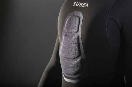 Vyriškas povandeninės žūklės neopreno kostiumas „SPF 900“, 5 mm, juodas