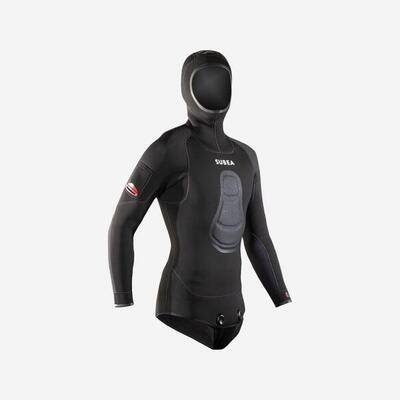 Neopreen duikvest voor harpoenvissen voor heren 5 mm spf 900 zwart