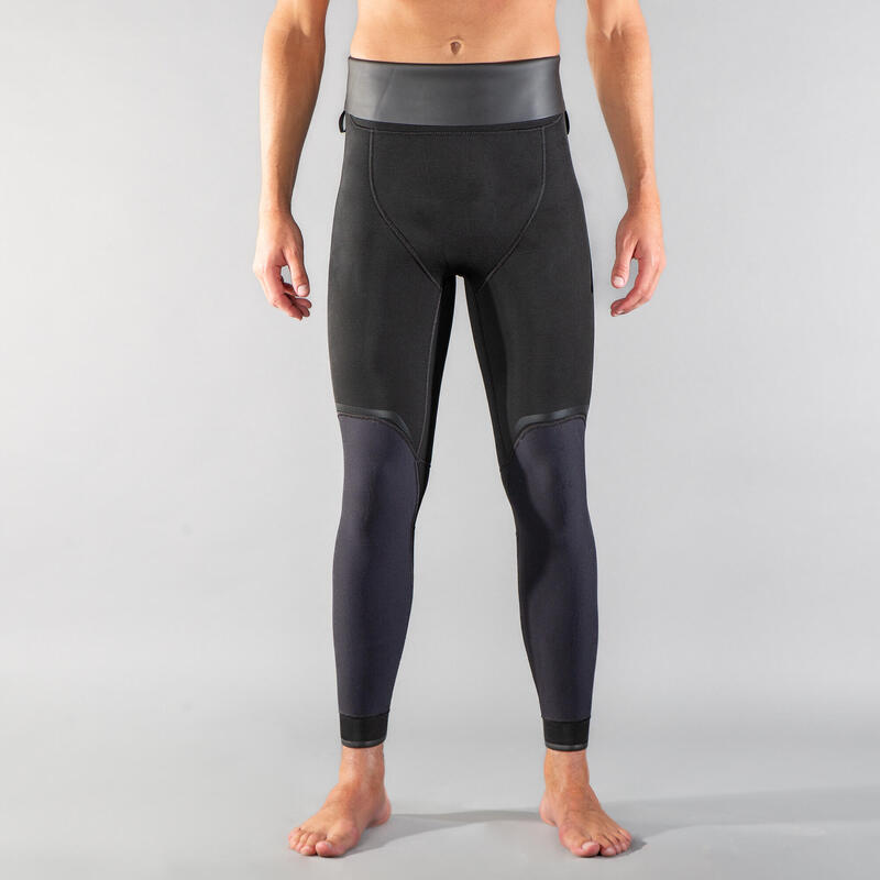 Neoprenhose Freediving Herren 5 mm - SPF 900 schwarz