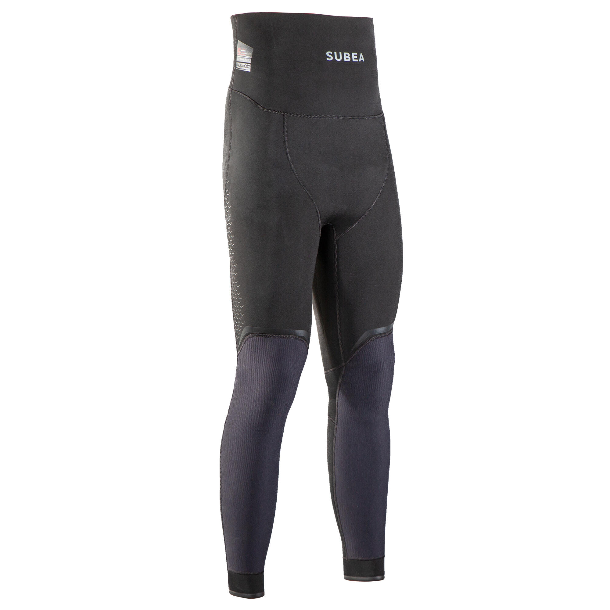 Pantalón Pesca Submarina SPF 900 Hombre Negro Neopreno 5 mm 6/9