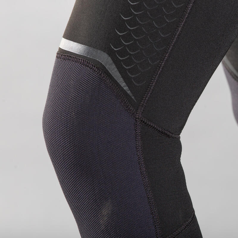 Pantalon activități sportive submarine neopren 5mm SPF 900 Negru Bărbați