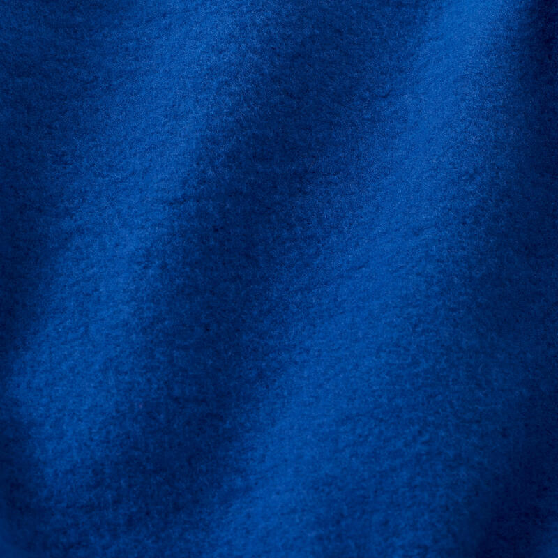 Felpa bambino unisex ginnastica cotone pesante con cappuccio azzurra