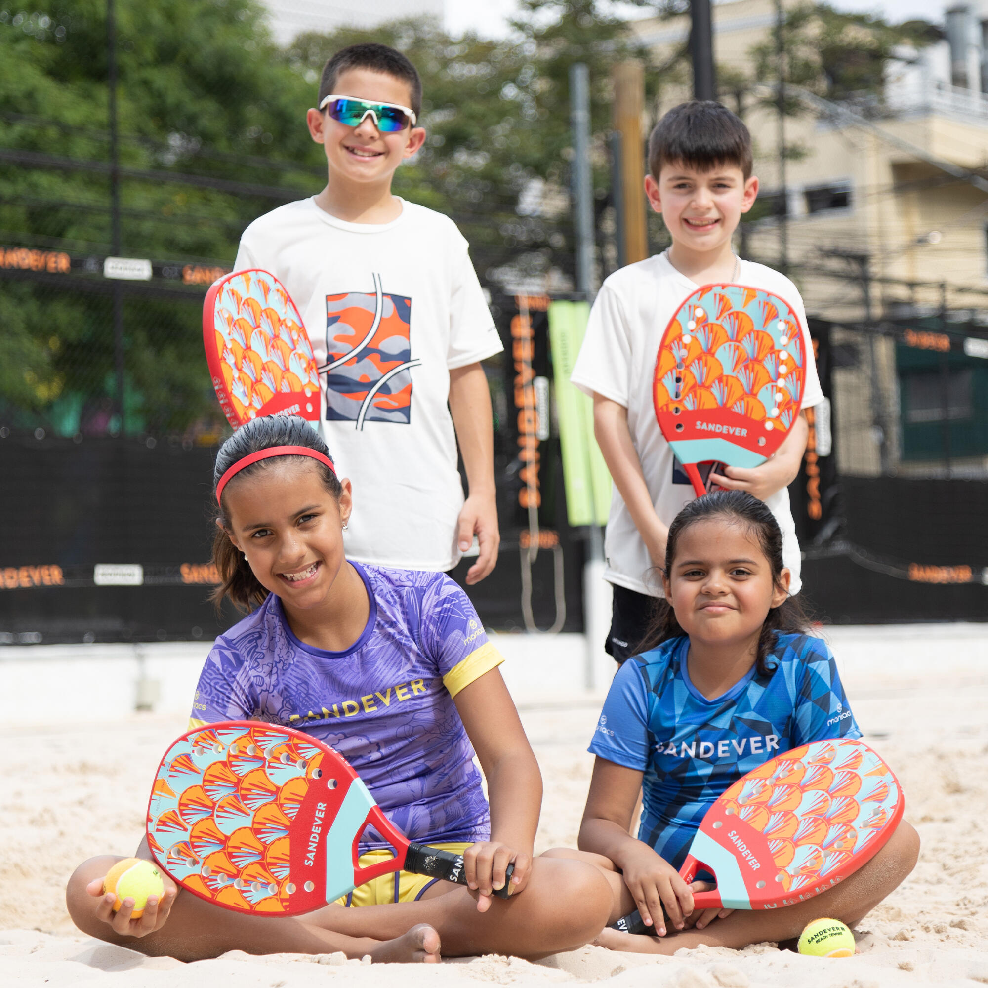 Beachtennisschläger Kinder BTR 500 JR 15/17