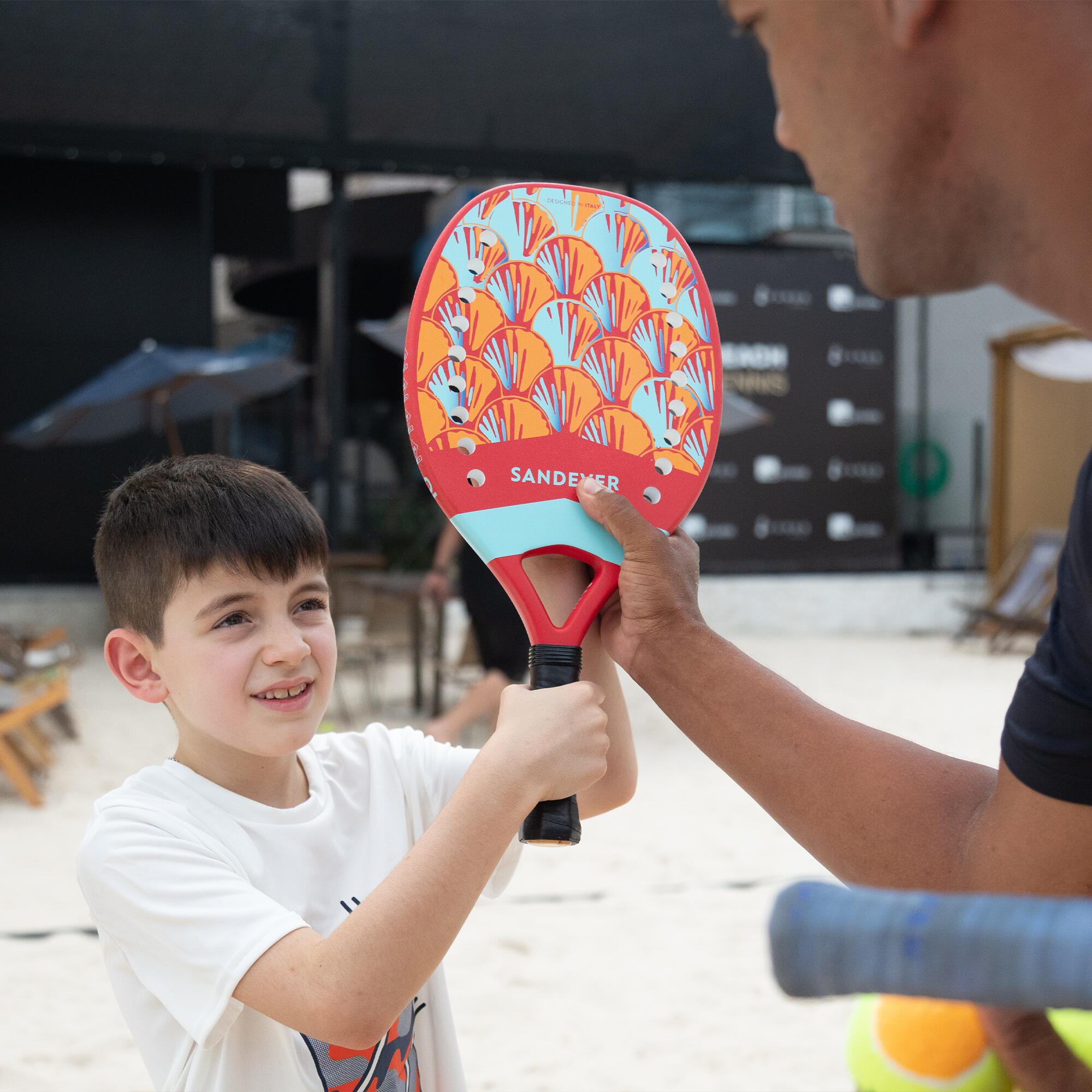 Beachtennisschläger Kinder BTR 500 JR 10/17